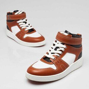 Hermes Multicolore Natural Leather Freestyle Sneakers Size 6.5/37
